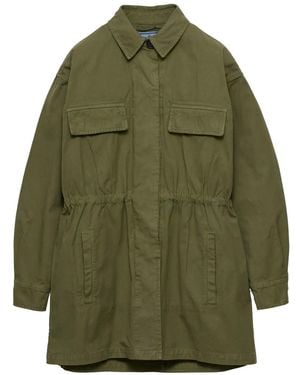 Prada Panama ジャケット - グリーン