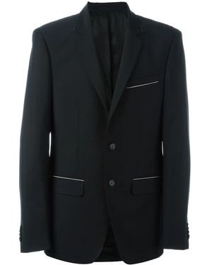 Givenchy Chain Trim Blazer - Black