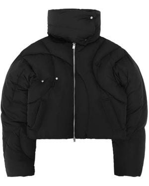 HELIOT EMIL Connective Puff Jacket - Black
