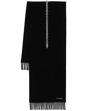 Y. Project Chain-Link Detailing Scarf - Black