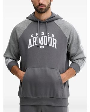 Under Armour Rival Colour-Block Hoodie - Gray