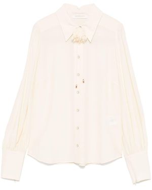 Zimmermann Blouson Shirt - Natural