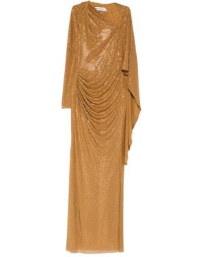 Self-Portrait Kleid - Natur