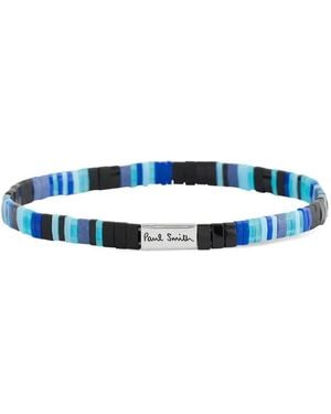 Paul Smith Beaded Bracelet - Blue
