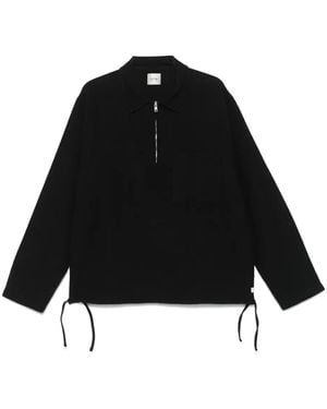 Arte' Cotton Sweatshirt - Black