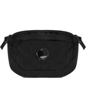 C.P. Company Quilted Lens-Detail Bag - Black