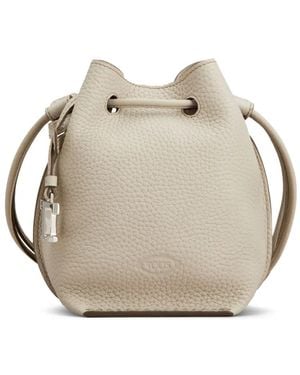 Tod's Mico Buz Bag - Natural