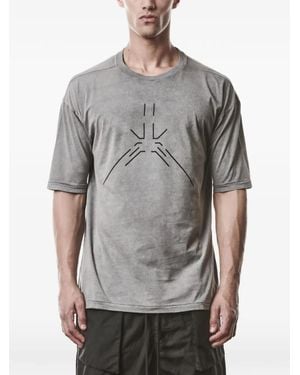 Thom Krom Graphic T-Shirt - Grey
