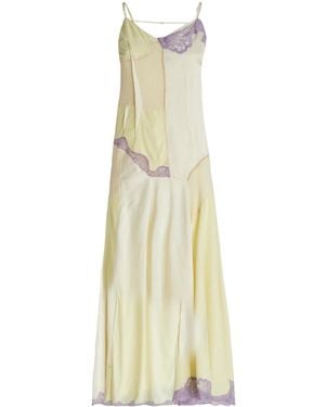 Sportmax Lace-Detail Dress - White