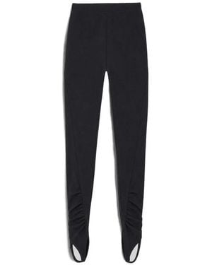 IRO Titanium Gathered Stirrup Leggings - Blue