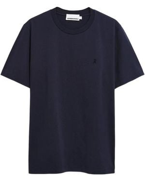 ARMEDANGELS T-Shirt Jaames Con Logo - Blu