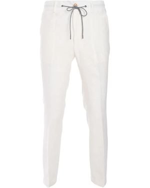Luciano Barbera Pantaloni - Bianco
