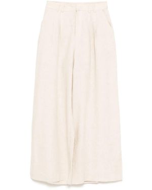 Bambah Linen Pants - White