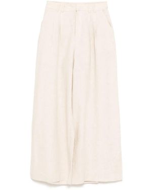 Bambah Linen Pants - White
