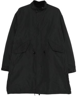 Snow Peak Button Pocket Coat - Black