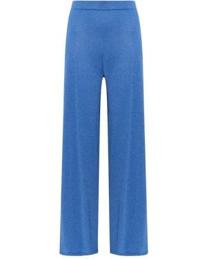 Maliparmi Pantalones con cinturilla elástica - Azul