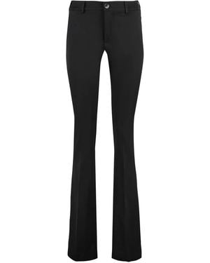 PT01 Elsa Flared Trousers - Black
