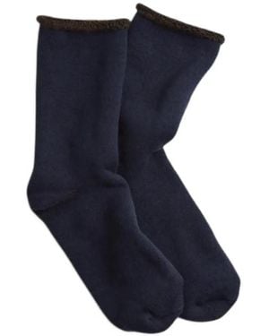 RoToTo Double Face Socks - Blue