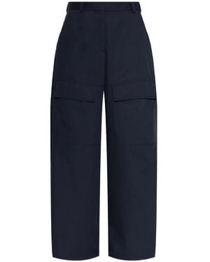 Stella McCartney Pantalones Cargo - Azul