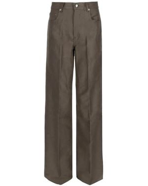 Rick Owens Jean Geth À Coupe Ample - Gray