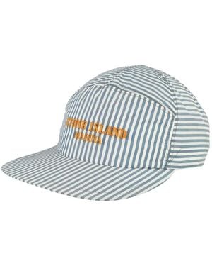 Stone Island Striped Cap - White