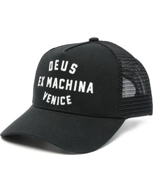 Deus Ex Machina Venice Address Trucker Cap - Black