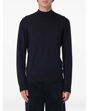 Paolo Pecora Round-Neck Jumper - Blue