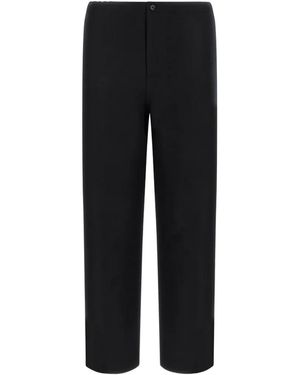 Extreme Cashmere Giorgio Straight-Leg Trousers - Black