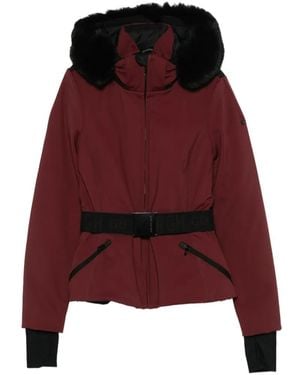Goldbergh Hida Ski Jacket Faux Border - Red