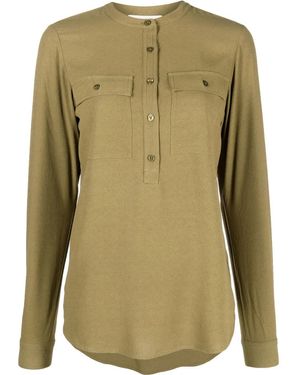 MICHAEL Michael Kors Long Sleeve Top - Green