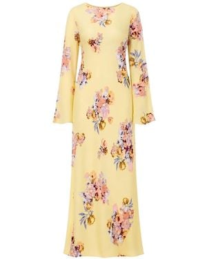 Hemant & Nandita Kysha Maxi Dress - Metallic