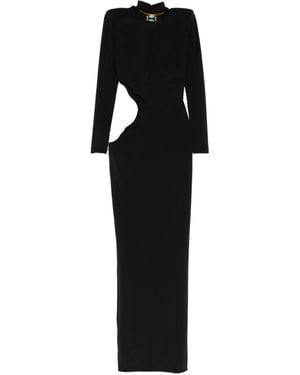MITILIANE COUTURE Cut-Out Neck Dress - Black
