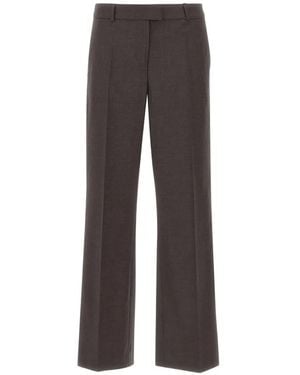 Herskind Jack Straight-Leg Trousers - Grey