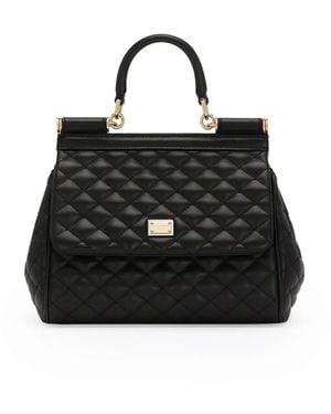 Dolce & Gabbana Sicily ハンドバッグ - ブラック