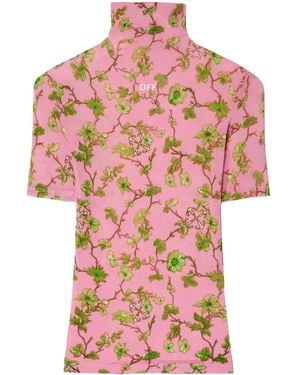Off-White c/o Virgil Abloh T-Shirt Ramage - Rosa