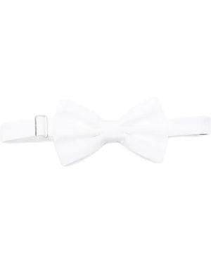 Emporio Armani Pre-Tied Bow Tie - White