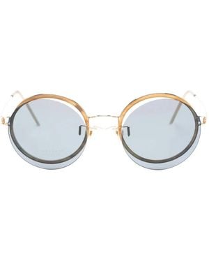 Lindberg Precious Cameron Brille Mit Clipverschluss - Mettallic