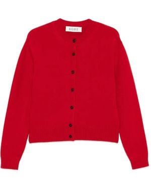 Rohe Classic Cardigan - Red