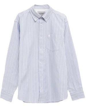 Carhartt Kanan Stripe Shirt - White