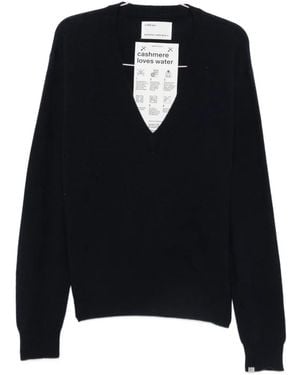 Extreme Cashmere V-Neck Cashmere Jumper - Black