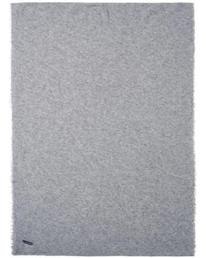 Faliero Sarti Adriel Frayed Cashmere Scarf - Gray