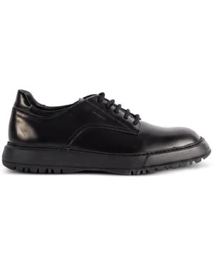Referenc Leather Derby Shoes - Black