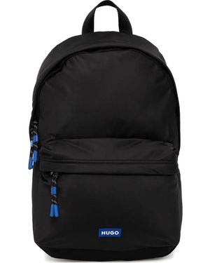 HUGO Logo Backpack - Black