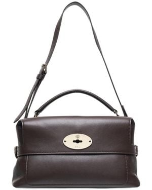 Mulberry Small Stevie Leather Tote Bag - White