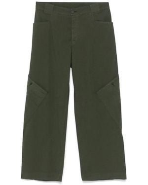 Transit Klassische Cargohose - Grün