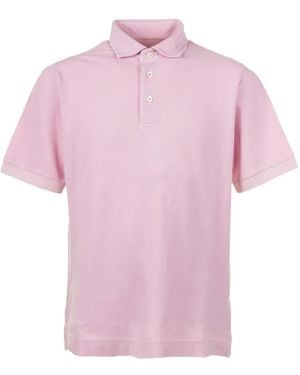 Circolo 1901 Short-Sleeve Polo Shirt - Pink