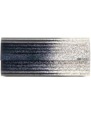 Jimmy Choo Bolso De Mano Sweetie Con Purpurina - Azul