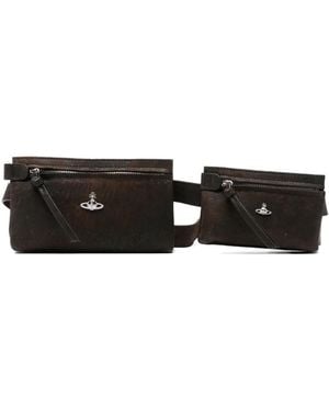Vivienne Westwood Zip-Fastening Belt Bag - White