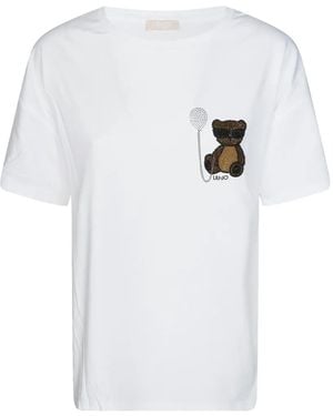 Liu Jo T-Shirt With Patch - White
