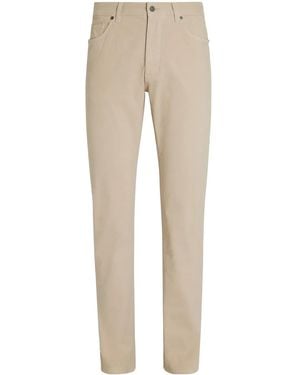 ZEGNA Roccia Slim-Fit Jeans - Natural